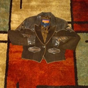 Cripple creek Leather jacket women's